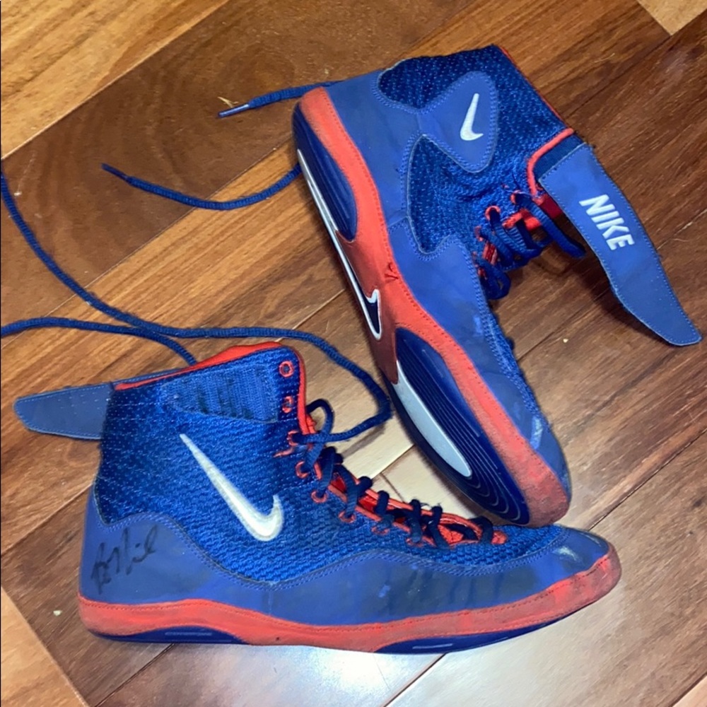 Nike Inflict 2 shoes (SIGNED BY BO NICKAL)